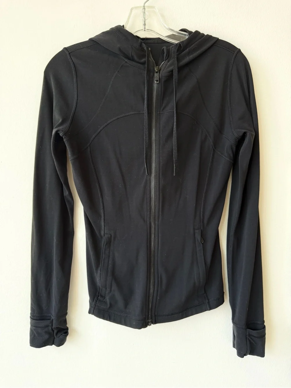 LULULEMON Women's Black Hooded Zip-Up Jacket